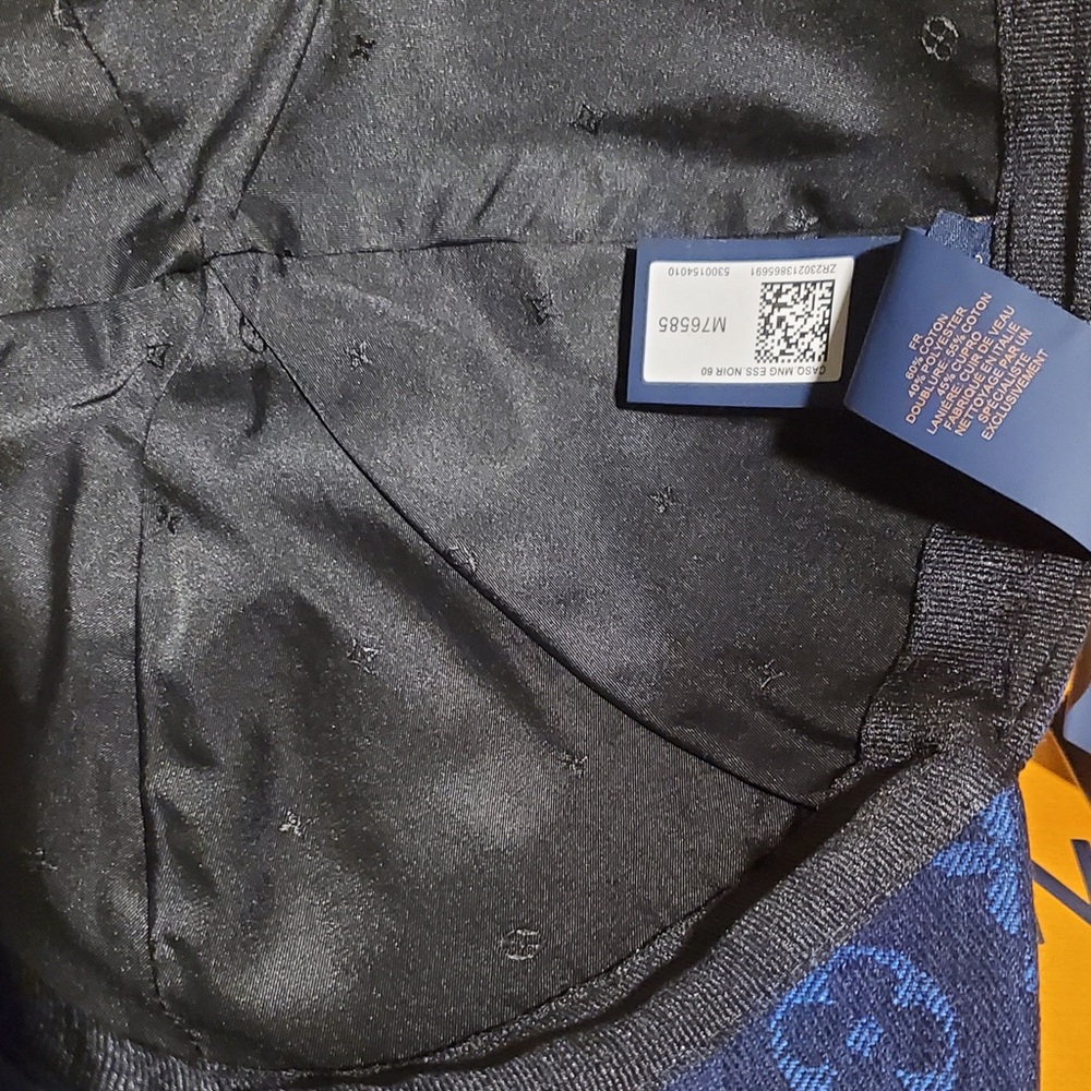 Louis Vuitton Dark Blue Monogram Baseball Cap - Picture 7 of 8